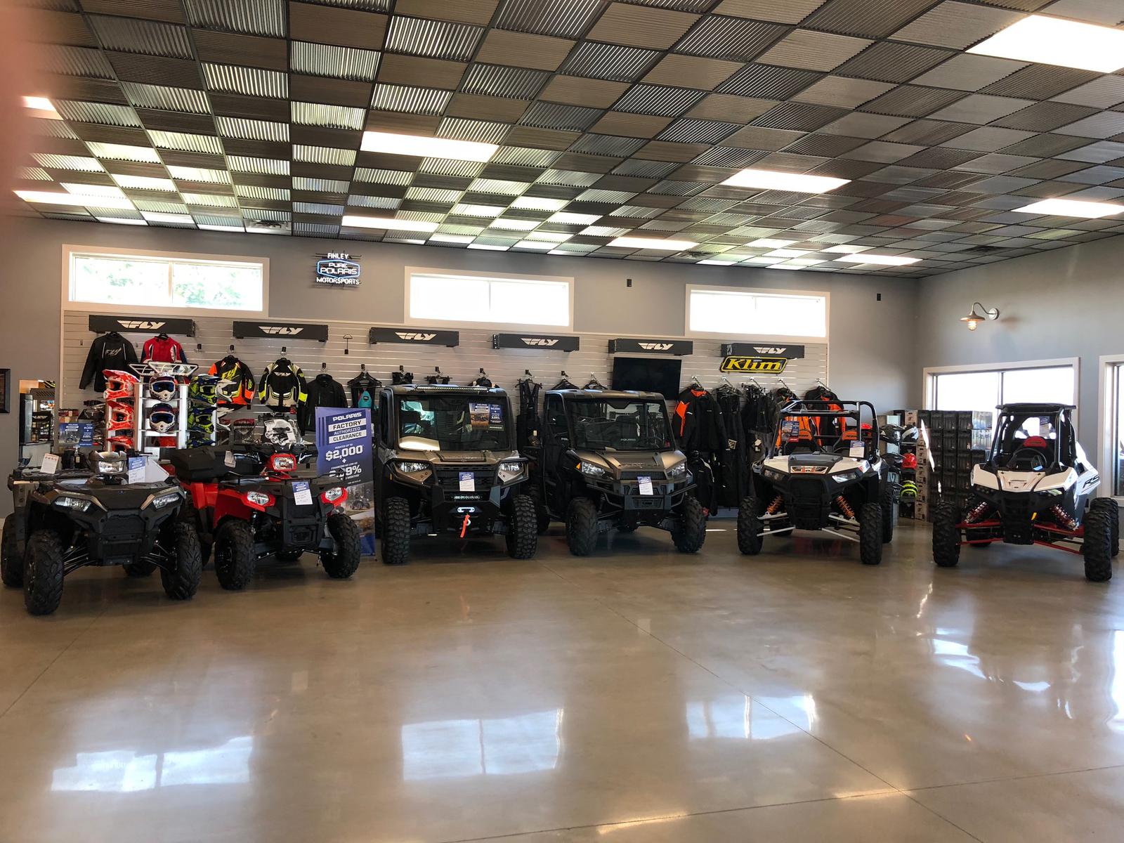 Motorsports Showroom Motorsports Showroom FINLEY MOTORSPORTS Finley, ND